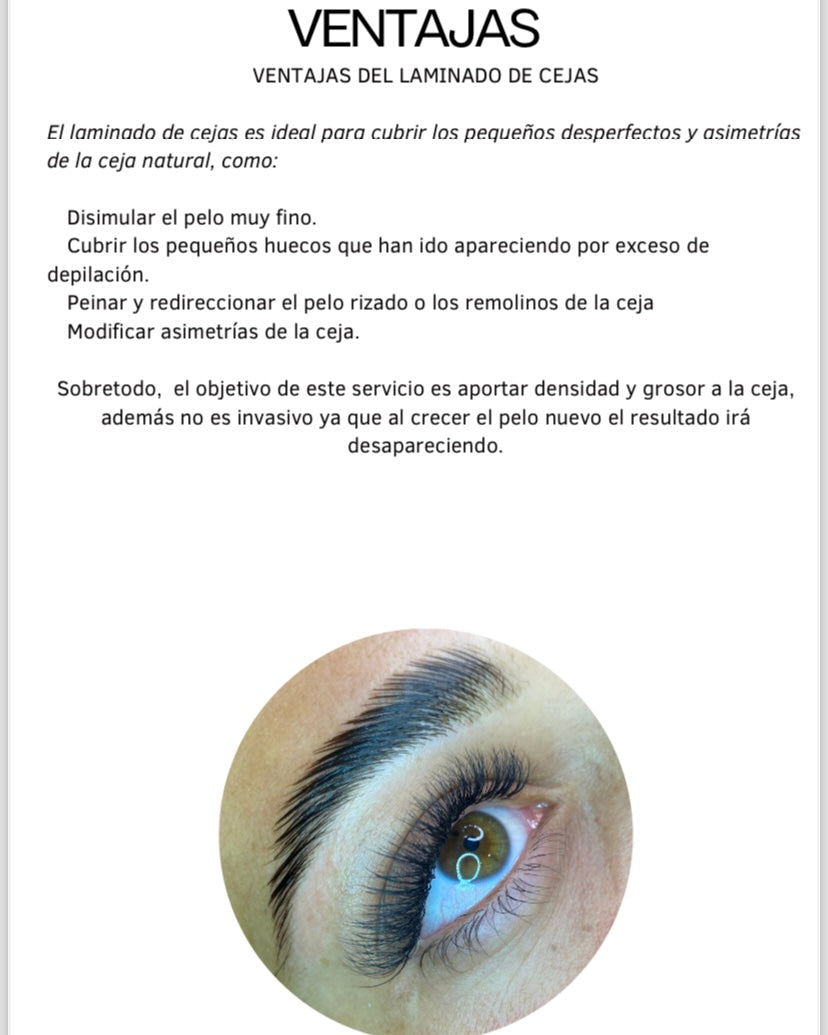 CURSO ONLINE LAMINADO DE CEJAS