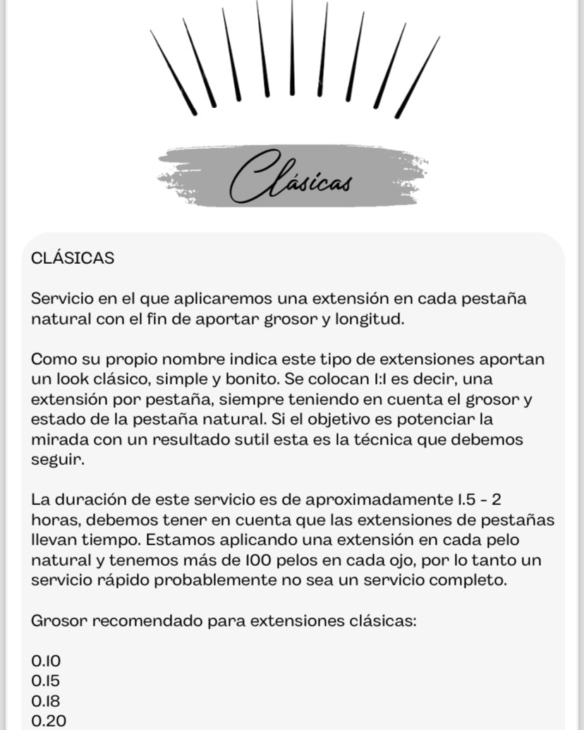 GUÍA EXTENSIONES DE PESTAÑAS